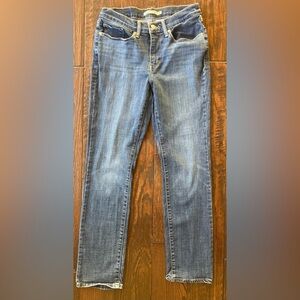 Levi’s classic straight leg jeans